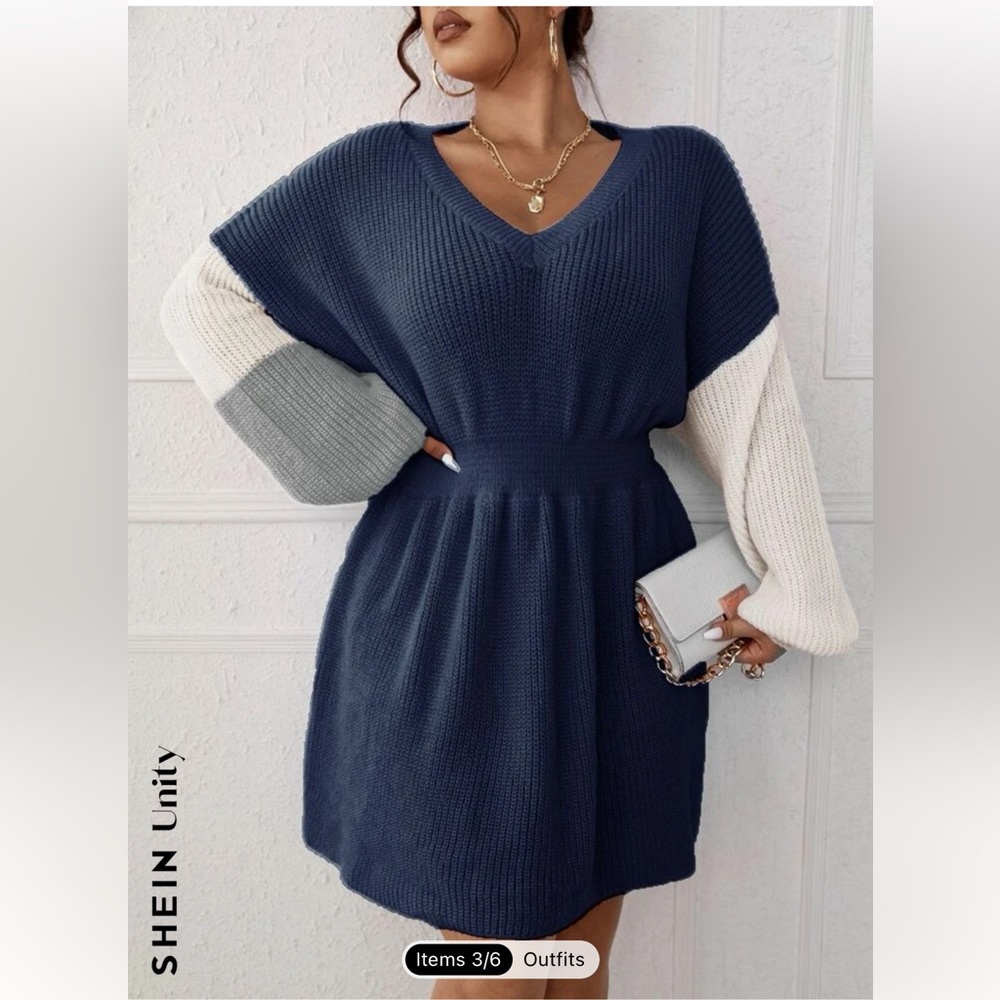 Shein sweater dress